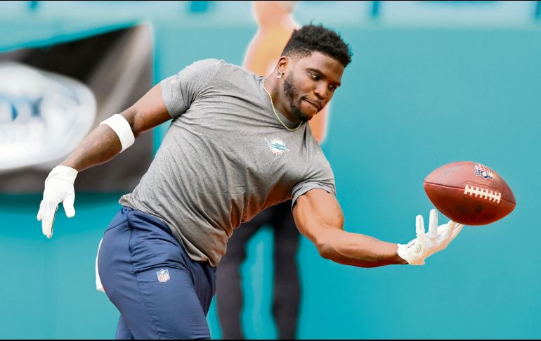 Hill dejó a los Chiefs al terminar la temporada 2021 y esta será la primera vez que pise el estadio de Kansas City desde su partida. AFP/S. Revere