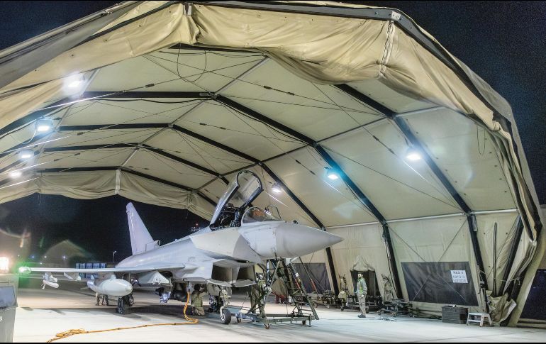 Distintos bombarderos de Estados Unidos y de Reino Unido están atacando blancos en Yemen. EFE