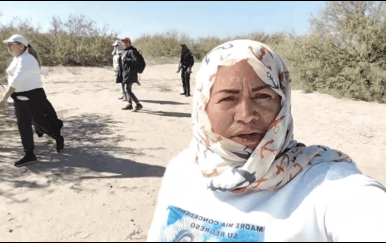 La líder del colectivo, Cecilia Flores, afirma que el hallazgo fue posible gracias a una llamada anónima. ESPECIAL/ X: @CeciPatriciaF