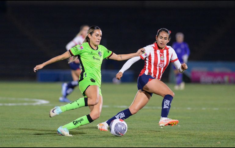 Un partido desastroso fue el que dieron las Chivas Femenil en la frontera. IMAGO7.