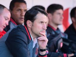 Los pupilos de Beñat San José, en una trágica tarde en el Estadio Victoria, vieron como el Necaxa logró remontar. IMAGO7 / P. RAMÍREZ