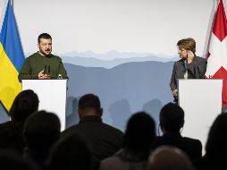 Durante el encuentro, Amherd destacó la disposición de Suiza para continuar respaldando a Ucrania, especialmente en este momento en el que el conflicto en ese país está a punto de ingresar a su tercer año de desarrollo a gran escala. EFE / A. Della Valle