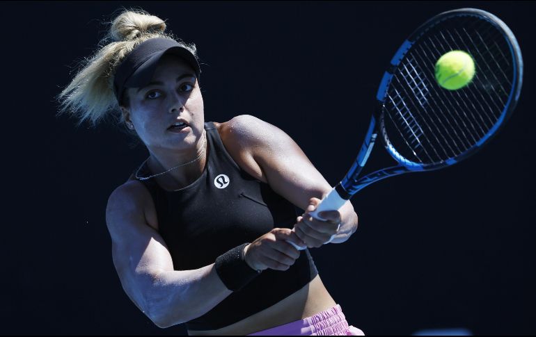 Renata Zarazúa no pudo seguir con el arranque perfecto en la temporada 2024. EFE/ M. IRHAM.