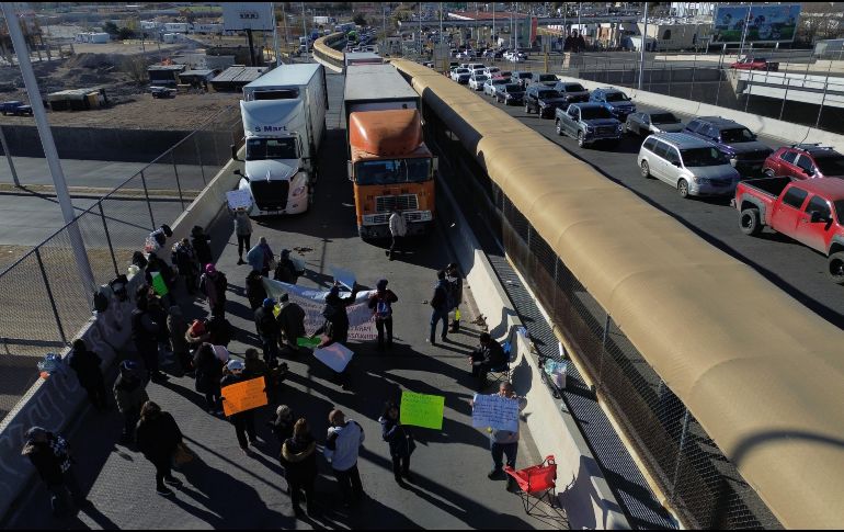 Se estima que el impacto de un día de bloqueo oscila entre 15 y 22 millones de dólares. EFE/L. Torres