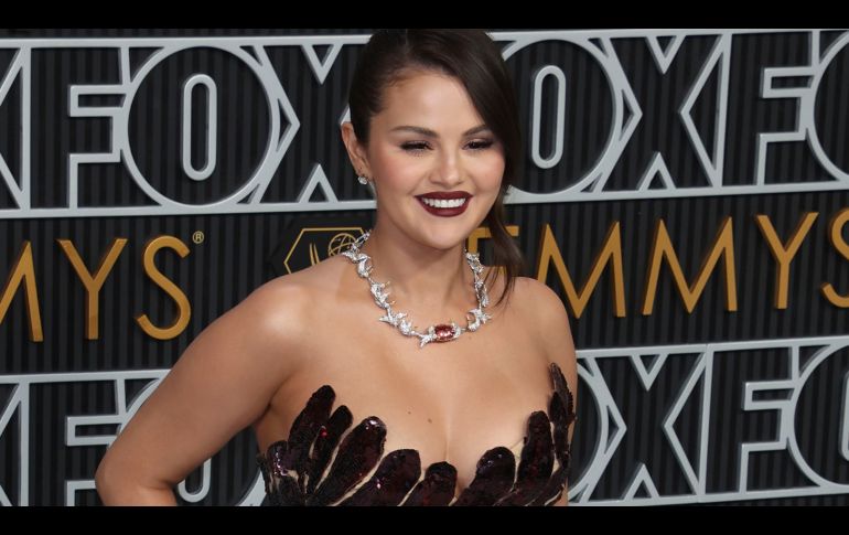 Selena Gomez en los Premios Emmy 2024. EFE/ David Swanson