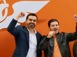 Jorge Álvarez Máynez y Samuel García. EL UNIVERSAL