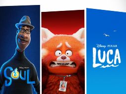 “Soul”, “Red” y “Luca” de Disney+ y Pixar se verán en la pantalla grande. ESPECIAL/THE WALT DISNEY COMPANY MÉXICO.