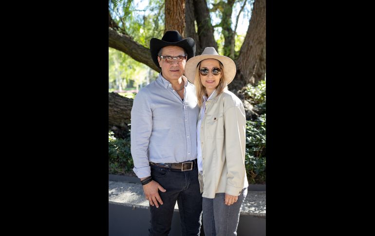 Guillermo Núñez y Marce Herrera. GENTE BIEN JALISCO/ Christian Pérez
