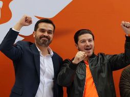 El actual gobernador de Nuevo León apareció en las campañas del nuevo candidato. SUN/ESPECIAL