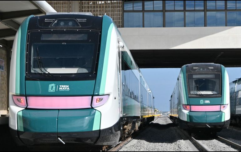 Varias de las cavernas ubicadas en el trazo han sido recubiertas y otro centenar ha sido afectado con la construcción del Tren Maya. ESPECIAL/ X: @TrenMayaMX