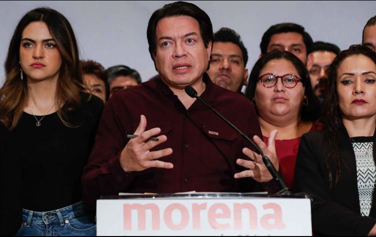 Mario Delgado mencionó que los candidatos a las gubernaturas carecen de un operativo especial y tampoco lo tendrá el resto de aspirantes. SUN / ARCHIVO