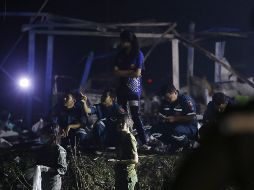 Esta explosión es la que mayores víctimas ha cobrado hasta el momento en los últimos años. EFE / NARONG SANGNAK