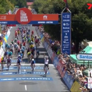 ¡Histórico! Mexicano Isaac del Toro gana segunda etapa del Tour Down Under