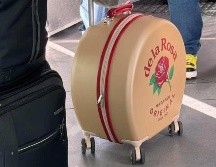 Esta curiosa maleta se hizo viral en redes sociales. X: @EnMexicoMagico