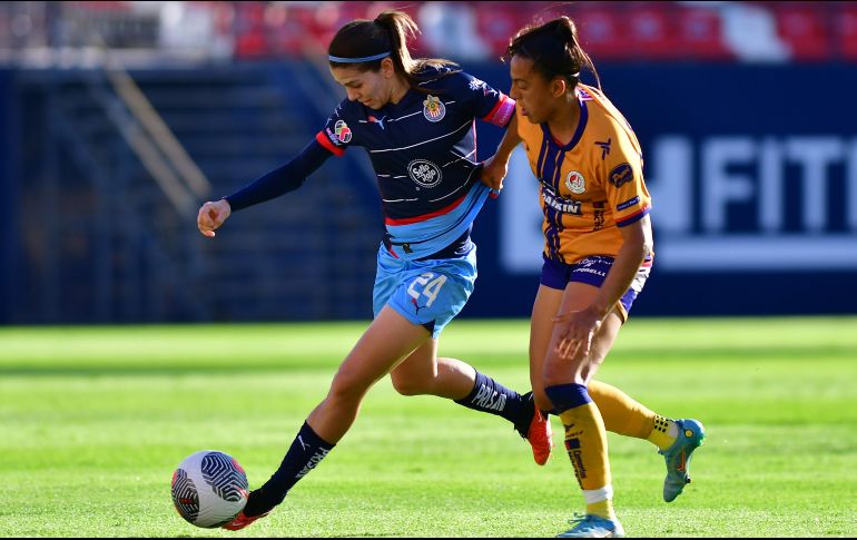 El comienzo para las Chivas Femenil en el Clausura 2024 ha dejado dudas en cuanto a su funcionamiento dentro de la cancha. IMAGO7.