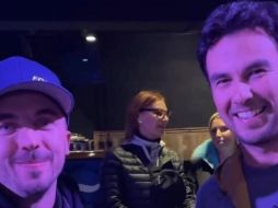 Frankie compartió una historia que grabó durante el encuentro deportivo 