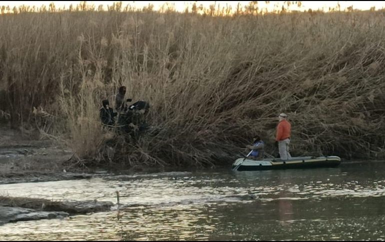 Las personas migrantes fueron trasladadas a las instalaciones de Protección Civil del municipio de Jiménez. X/@INAMI_mx