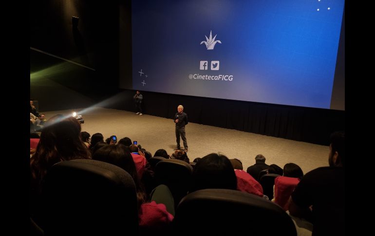 Strauch contó que ya son seis veces que ve la película y sigue disfrutándola de la misma manera, está más que satisfecho con la fotografía y el desarrollo que Bayona le dio a la trama. EL INFORMADOR / K. Esparza