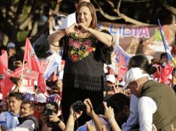 Después de viajar por todo el país durante 60 días, la candidata a la presidencia ha concluido su precampaña. SUN