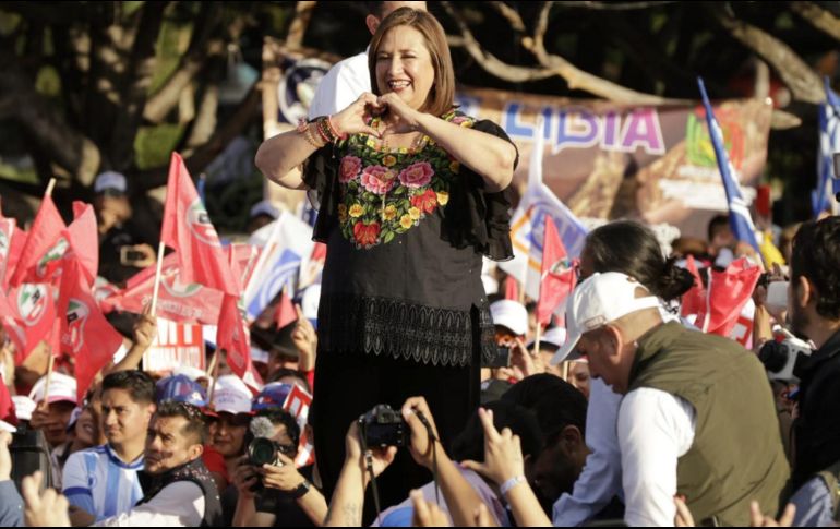 Después de viajar por todo el país durante 60 días, la candidata a la presidencia ha concluido su precampaña. SUN