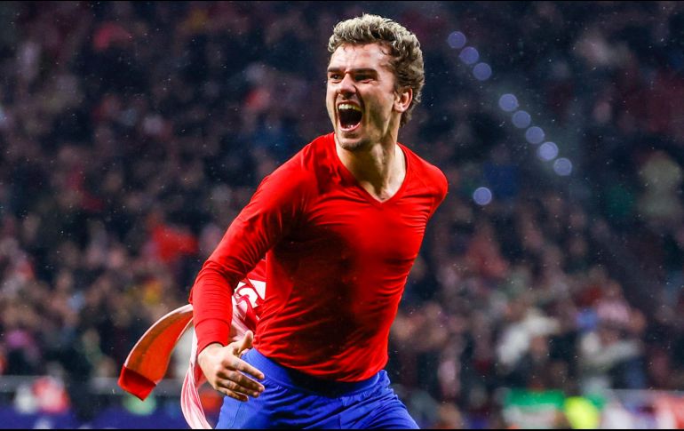 Antoine Griezmann trazó el camino del triunfo. EFE/J. Martín