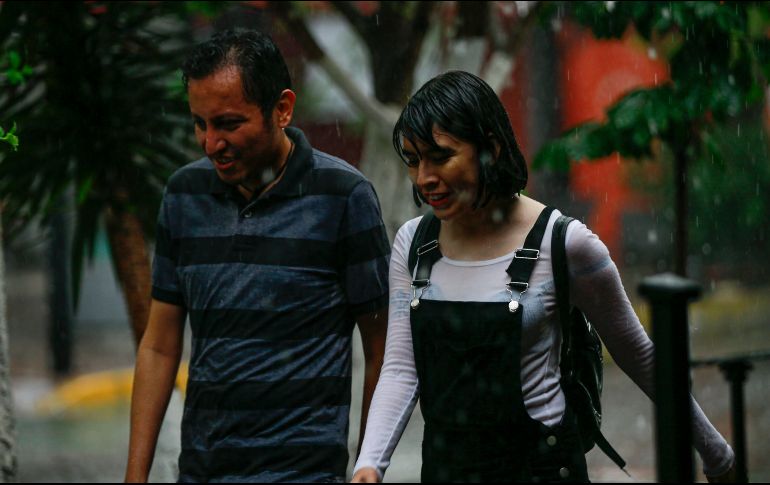 ¿Lluvias en enero? Parece que sí; estos son los estados que deberán cargar paraguas. EL INFORMADOR / ARCHIVO