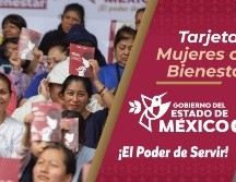 Mujeres con Bienestar le da a las beneficiarias un pago único de dos mil 500 pesos.X/@BienestarEdoMx