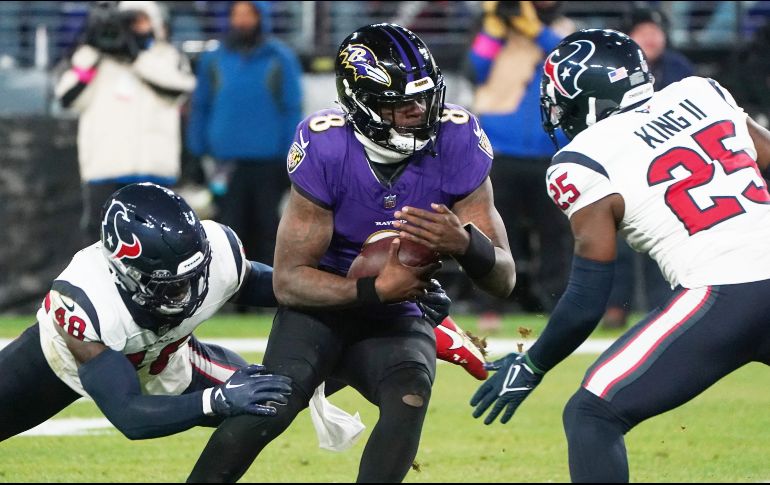 Los Baltimore Ravens clasificaron a la final de la Conferencia Americana (AFC). EFE/ W. OLIVER