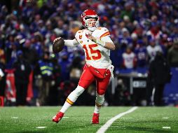 Los Kansas City Chiefs de Patrick Mahomes derrotaron a los Buffalo Bills y avanzaron a la final de la Conferencia Americana de la NFL por sexto año consecutivo. AFP / A. Bello