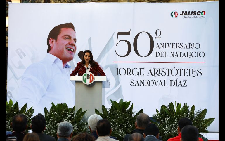 Con la presencia de amigos, compañeros de partido, ex gobernadores y otras figuras políticas, este lunes fue celebrado el 50 aniversario del natalicio del ex mandatario de Jalisco, Aristóteles Sandoval Díaz, quien fue asesinado en 2020. EL INFORMADOR / A. Navarro