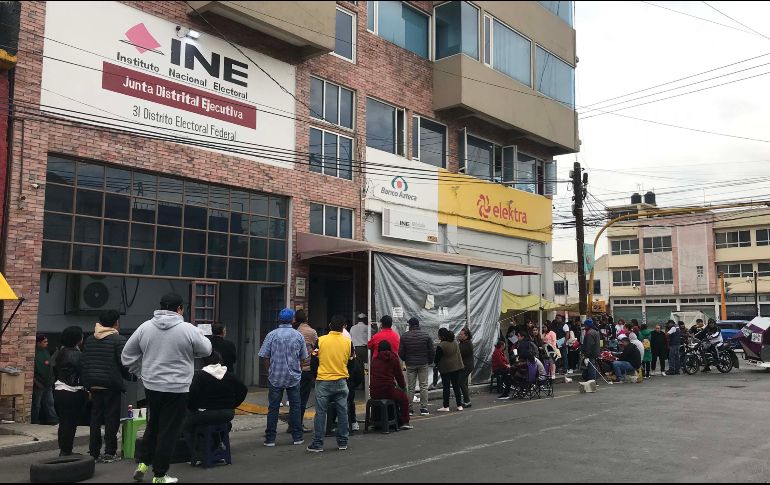 Del1de septiembre de 2023 al 7 de enero de 2024, se han tramitado más de 6 millones de solicitudes de credencial. SUN/ E. Fernández