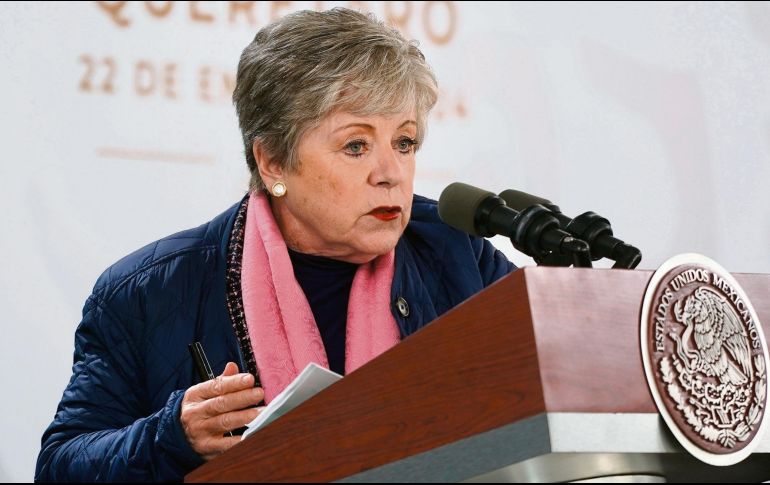 ALICIA BÁRCENA, canciller de México. El Gobierno de México ya respondió a la petición de Ecuador para detener a Jorge Glas. EFE / ARCHIVO