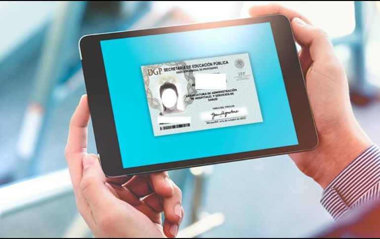 Si tu título es electrónico, el servicio digital está diseñado para realizarse 100% en línea. SUN / ESPECIAL