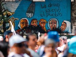 Este supone el primer paro de estas características desde 2019. EFE/ J. Roncoroni