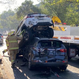 Se registra carambola en Lázaro Cárdenas