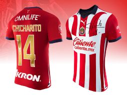 En este nuevo jersey destaca la firma de Javier Hernández en el frente del jersey. ESPECIAL/ Chivas.