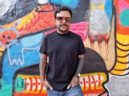 El artista plástico, Simon Cruz develará el próximo 8 de febrero la escultura “Lucas” en el hotel boutique El Jardín de en medio. EL INFORMADOR / K. Esparza