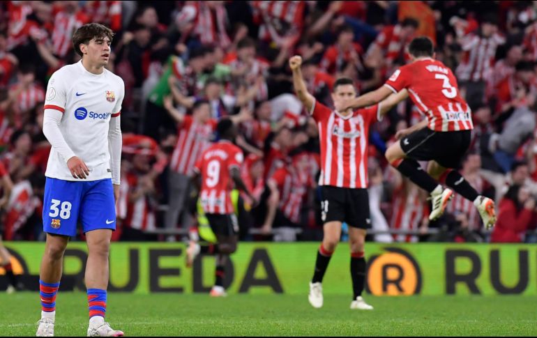 El Athletic Bilbao se metió a las semifinales de la Copa del Rey por quinta campaña consecutiva. AP/A. Barrientos