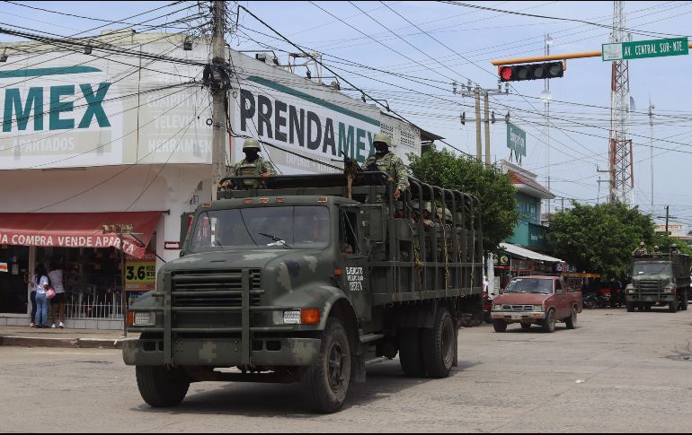 Pobladores reclaman a los militares que no se presentan cuando hay problemas con los grupos criminales. SUN/J. Blanco