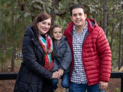 Cinthya González, Mateo Cruz y Ernesto Cruz. GENTE BIEN JALISCO/ Christian Pérez