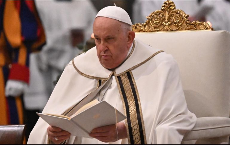 El Pontífice habló sobre la situación de violencia en el mundo. EFE/ M. BRAMBATTI