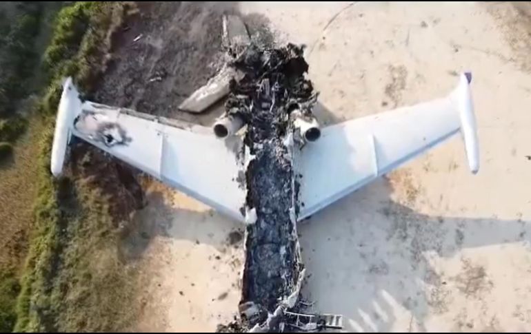El avión salió de Cozumel y volaba con el transponder apagado. TWITTER/dhernandezlarez