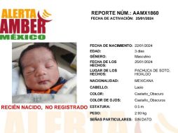 El menos aún no había sido registrado. TWITTER/AAMBER_mx
