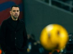 Xavi Hernández tomó las riendas del equipo el 6 de noviembre de 2021. AP/J. Monfort