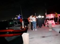 Este lunes, se produjo un naufragio en una embarcación que realizaba el recorrido desde Isla Mujeres hacia Cancún, en el estado de Quintana Roo, con turistas a bordo. ESPECIAL