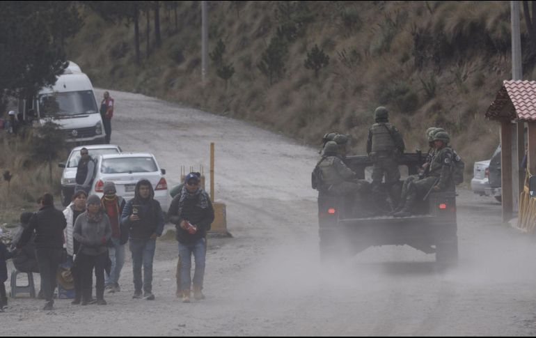 Los cinco fueron detenidos en flagrancia durante un operativo para rescatar a un empleado de una empresa telefónica. SUN/ ARCHIVO