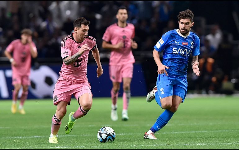 Lionel Messi hizo una de las anotaciones del cuadro de la MLS, que se sigue preparando de cara a la próxima temporada. EFE