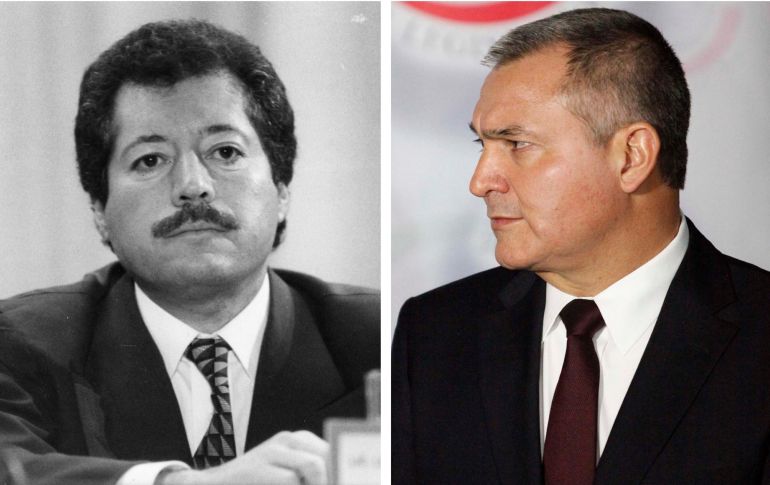 Dos nombres volvieron a los reflectores del análisis político nacional: Luis Donaldo Colosio Murrieta y Genaro García Luna. EL INFORMADOR / SUN / ARCHIVO