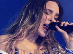 La cantante fue censurada por una frase en su canción. SUN/ARCHIVO