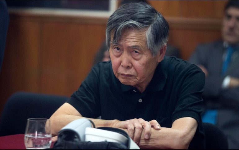 Un juzgado peruano rechazó este miércoles la detención domiciliaria pedida para el expresidente Alberto Fujimori (1990-2000). AP/ M. Mejia.